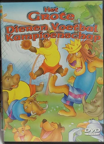 Het Grote dieren voetbal kampioenschap (dvd tweedehands, Ophalen of Verzenden, Zo goed als nieuw