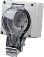 Waterdicht Buitenstopcontact IP66 - 13A - M20 kabelplug, Verzenden, Nieuw, Stopcontact
