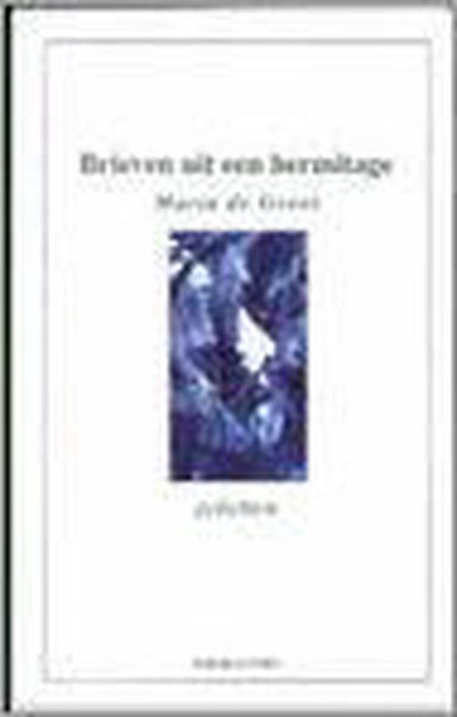 BRIEVEN UIT EEN HERMITAGE - Maria de Groot 9789064163708, Boeken, Gedichten en Poëzie, Gelezen, Verzenden
