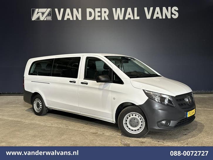 Mercedes-Benz Vito L3 H1 | Lease vanaf 318,- p/mnd, Auto's, Mercedes-Benz, Onderhoudsboekje, Te koop, Handgeschakeld, Diesel, Wit