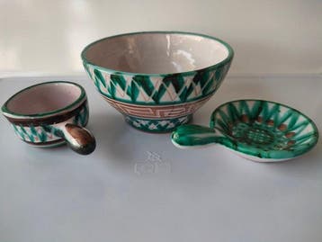 Robert Picault - Pot (3) - geglazuurd keramiek, Antiek en Kunst