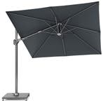 Voyager T2 zweefparasol 270x270 cm Faded black, Ophalen of Verzenden, Nieuw