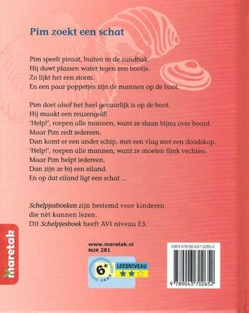 Pim zoekt een schat / Schelpjes 9789043702652 R.J. Swiers, Verzenden, Gelezen, R.J. Swiers