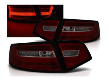 LED achterlicht units geschikt voor Audi A6 Sedan Red Smoke, Verzenden