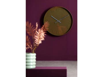 Karlsson Mr. Green - Wandklok - Ø51cm - Groen, Verzenden, Nieuw