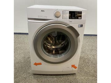 AEG L6FB586CBS - Voorlader - 8 kg - 1600 rpm - Energieklasse, Verzenden, Zo goed als nieuw