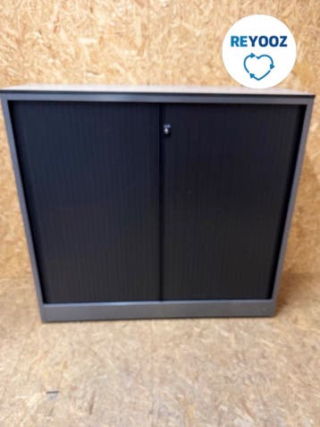 Ahrend roldeurkast - 110x120x45cm - antracietgrijs, Nieuw in verpakking