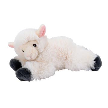 Knuffel schaap - pluche lammetje - dierenknuffel - 18 cm, Verzenden, Nieuw