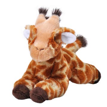 Eco-kins giraffe knuffel - pluche - 25 cm - gerecycled, Verzenden, Nieuw