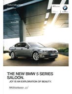 2010 BMW 5 SERIE SEDAN PRODUCT BEARGUMENTATIE BROCHURE, Nieuw, BMW, Author