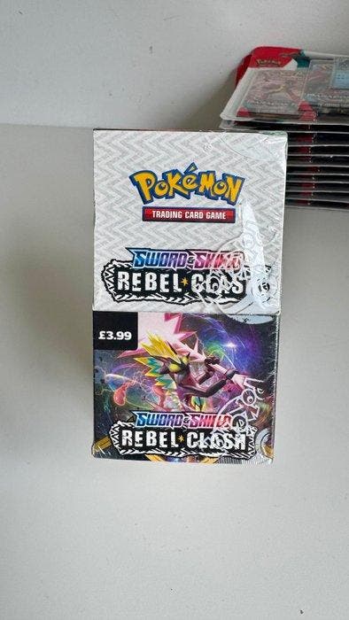 Pokémon - 1 Booster box - Rebel Clash - Sword & Shield -, Hobby en Vrije tijd, Verzamelkaartspellen | Pokémon