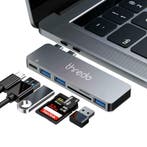 Thredo® 6-in-1 USB-C Hub voor Macbook Air en Pro, Verzenden, Nieuw