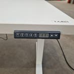 Zit-sta bureau 180x80cm elektrisch verstelbaar wit/wit,, Ophalen of Verzenden, Gebruikt