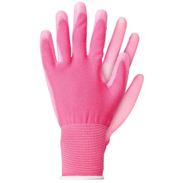 Talen Tools Werkhandschoenen Licht Polyester Roze - Maat S, Ophalen of Verzenden, Nieuw, Overige soorten
