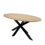 Ellips stervoet vergadertafel, 220x110cm, Overige plaatsen, Ophalen of Verzenden, Nieuw in verpakking, Tafel