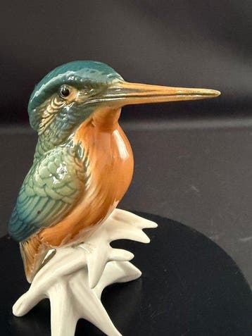 Karl Ens, Volkstedt - Figuur - Eisvogel - Porselein