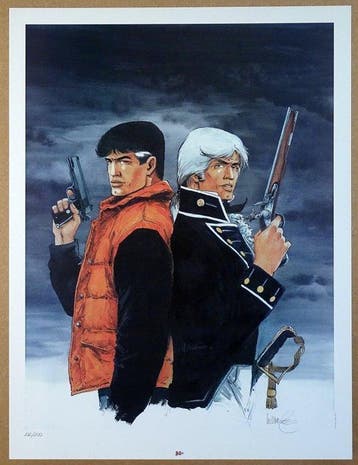 Vance, William - 1 Offset Print - Bruce J. Hawker + XIII, Nieuw