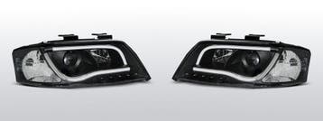Koplampen Tube Light | geschikt voor Audi A6 C5 2001-2004 |, Verzenden, Nieuw, Audi
