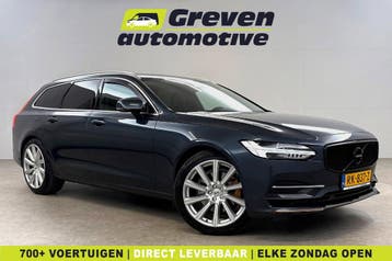 Volvo V90 2.0 T5 90th Anniversary Edition  LPG  Virtual, Automaat, Blauw, Nieuw, Te koop