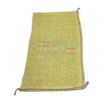 Jute zak met opdruk 43x27 cm, gebruikt, Ophalen of Verzenden