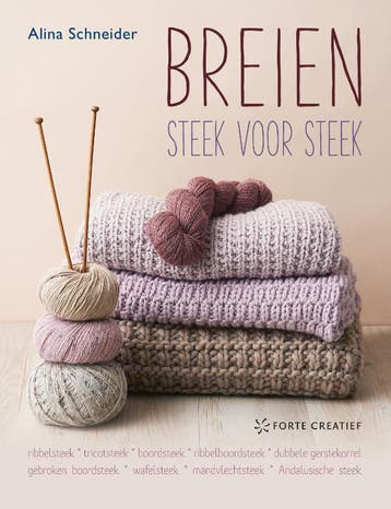 Breien Steek Voor Steek | Alina Schneider | Nieuw, Ophalen of Verzenden, Nieuw, Alina Schneider