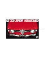 1969 ALFA ROMEO GT JUNIOR 1300 BROCHURE ENGELS, Nieuw, Alfa Romeo, Author