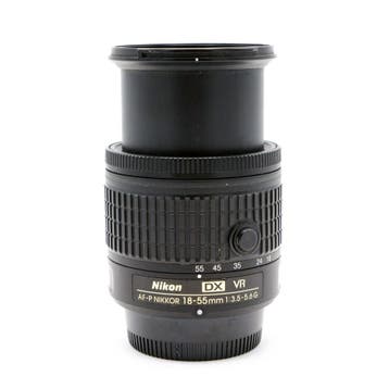Nikon 18-55mm F3.5-5.6G DX AF-P Nikkor Objectief (Occasion), Audio, Tv en Foto, Fotografie | Lenzen en Objectieven, Ophalen of Verzenden