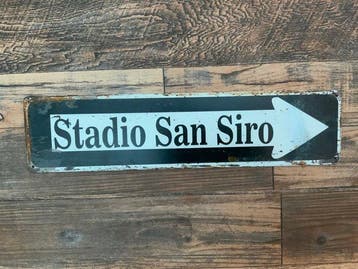 Stadio San Siro - Targa, Kunstwerk, Nieuw