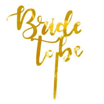 9 goudkleurige tatoeages Bride to Be en Team Bride, Verzenden, Nieuw, Versiering, Geboorte of Huwelijk