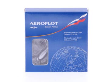 Schaal 1:500 Herpa 509091 Aeroflot Airbus A319-100 Reg. V..., Ophalen of Verzenden, Zo goed als nieuw