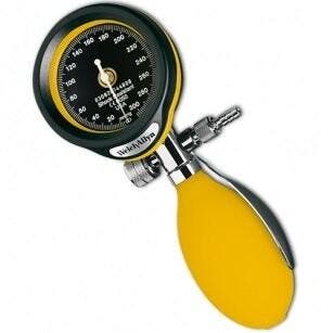 Welch Allyn DuraShock DS55 bloeddrukmeter - geel - met, Verzenden, Nieuw