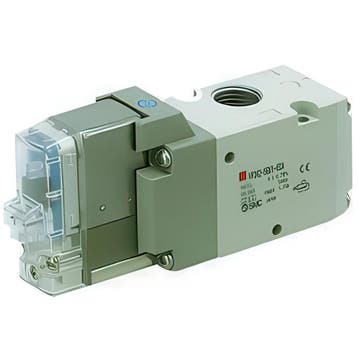 SMC 3/2-Weg In-Line Pneumatisch Magneetventiel Rc1/8 -, Verzenden, Nieuw