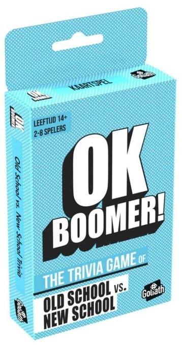 OK BOOMER! - Pocket Kaartspel | Goliath - Kaartspellen, Hobby en Vrije tijd, Gezelschapsspellen | Kaartspellen, Verzenden, Nieuw