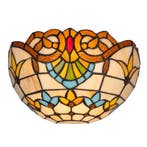 Tiffany wandlamp - Direct uit voorraad leverbaar, Verzenden, Nieuw, Glas, Tiffany | Glas-in-lood