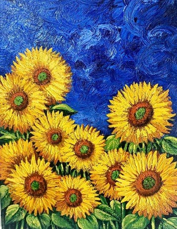 Stefano Pratesi (XX-XXI) - Sinfonia di Girasoli sotto il