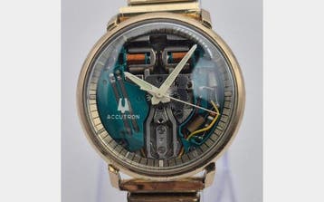 Bulova - Accutron Spaceview 214 - Heren - 1965, Nieuw