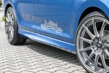 Rieger side skirt | Rapid (NH): 07.12-04.17 (tot Facelift),, Auto-onderdelen, Verzenden, Nieuw, Skoda