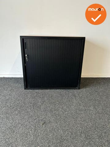 B-Keuze - Roldeurkast - Basic - Hangmaplade - 74x80x45cm - z, Werkplek, Ophalen of Verzenden, Gebruikt, Kast