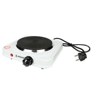 Benson Elektrische kookplaat - 1 pit - 1000W - 15 cm - ov..., Ophalen of Verzenden, Nieuw