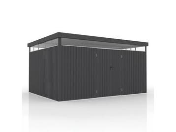Veiling - Metalen Gereedschapsschuur / Opbergschuur antracie, Tuin en Terras, Nieuw