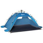 Strandmuschel Pop Up Strandtent Voor 1-2 Personen Met Zonbes, Verzenden, Nieuw