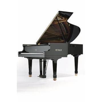 Petrof P 194 Storm PE messing vleugel, Muziek en Instrumenten, Nieuw, Zwart, Vleugel