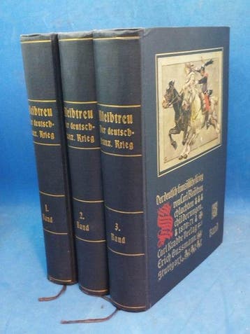 Bleibtreu - Deutsch-Französische Krieg 1870/71 in, Antiek en Kunst, Antiek | Boeken en Bijbels