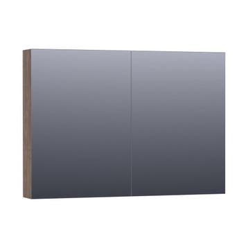Brauer Impress Deluxe Spiegelkast - 100 cm - met interne en, Ophalen of Verzenden, Nieuw