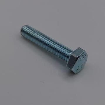 Tapbout DIN933 verzinkt M6x30 (200st), Ophalen of Verzenden, Nieuw, Bouten of Moeren