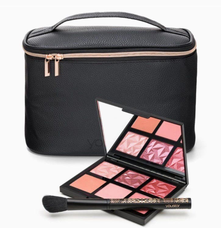 Beauty Make-up Tasje - Set van 2 producten en tas - wangen, Sieraden, Tassen en Uiterlijk, Uiterlijk | Cosmetica en Make-up