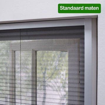 2dekans | Bruynzeel S500 Plissé Raamhor – 123 × 155 cm – Wit, Huis en Inrichting, Ophalen of Verzenden, Zo goed als nieuw, Wit