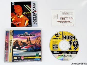 Sega Saturn - Daytona USA - Circuit Edition + Reg. Card - Ja, Verzenden, Gebruikt