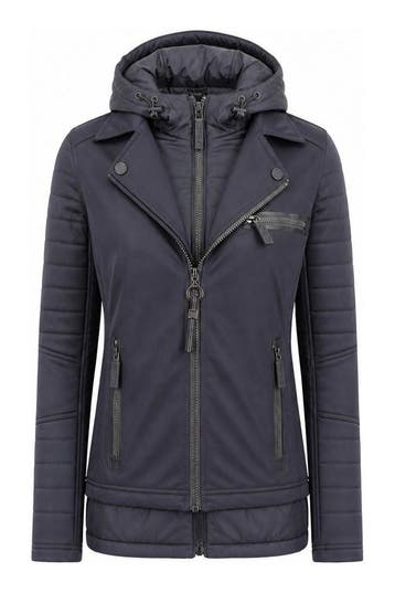 Sos Jas in maat 38 Zwart, Kleding | Dames, Jassen | Winter, Sos, Verzenden, Zo goed als nieuw, Zwart