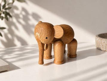 Zonder minimum prijs - Kay Bojesen - Figuur - Eik